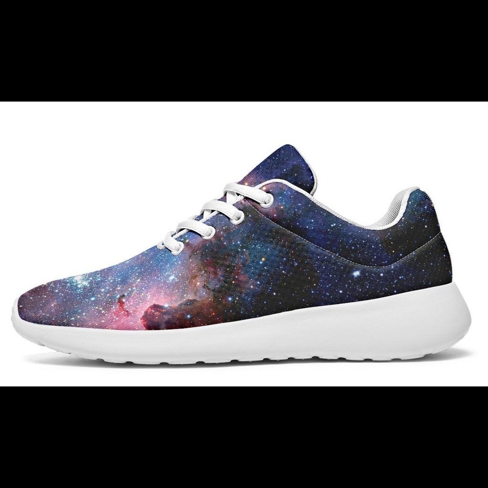 Galaxy Themed Sneakers, Size F7/M5 (US)/ 37 (EU)